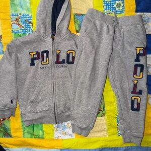 Polo by Ralph Lauren Gray Kids Sweatpants & Joggers Sets